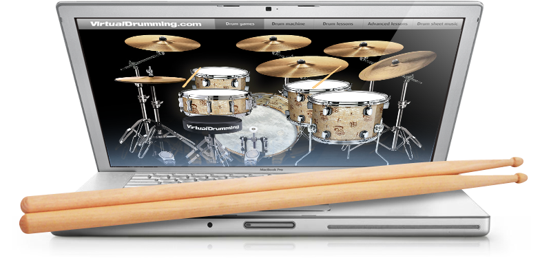 Virtual Drums - Virtual Drumming: free drumming lessons, virtual