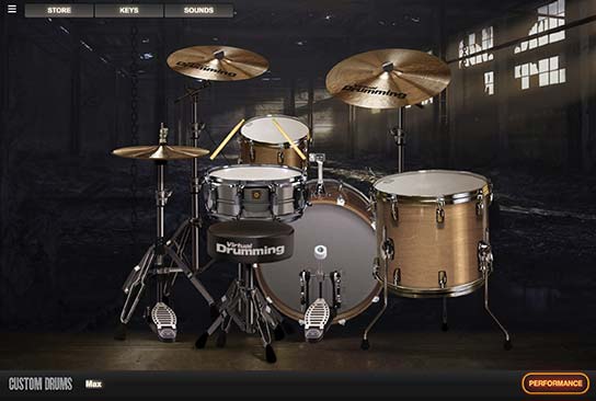 Custom Drums Virtual Drum World