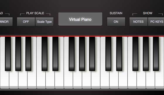 Piano Online - Jogo Gratuito Online